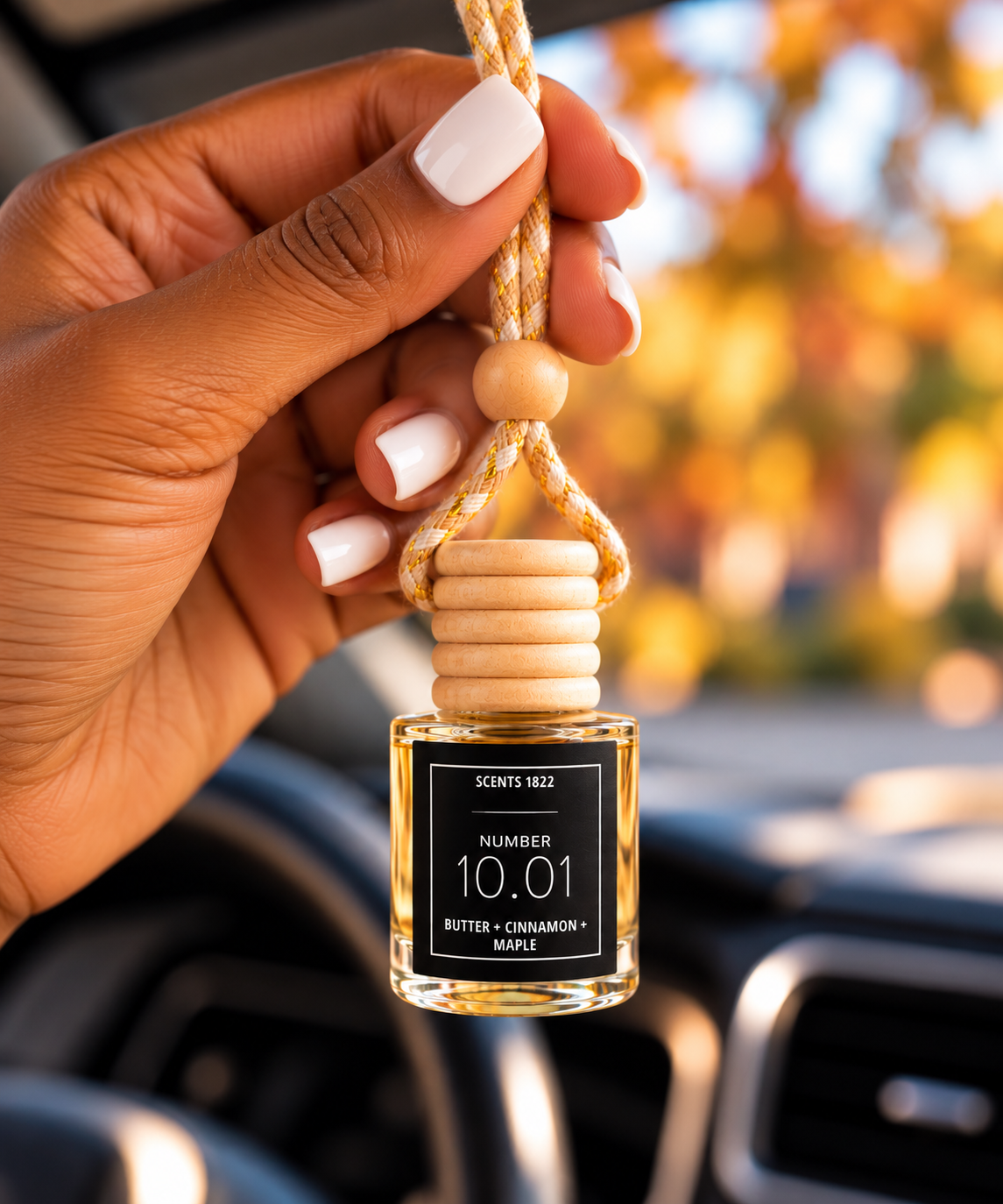 10.01 | Pumpkin Pecan Waffle Car Diffuser (Seasonal Fall Fragrance)