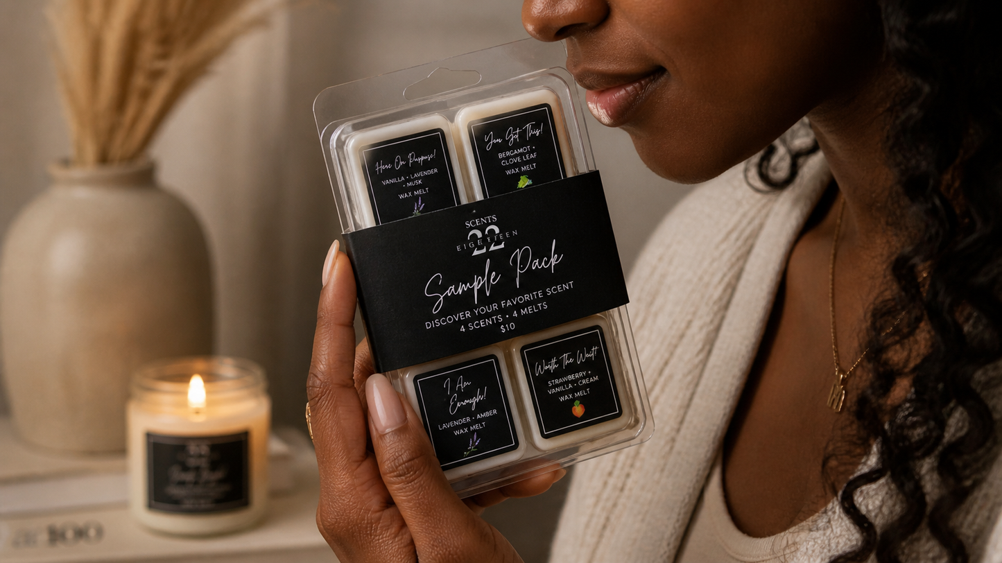 Curated Sample Pack (4) - Affirmation Wax Melt Collection