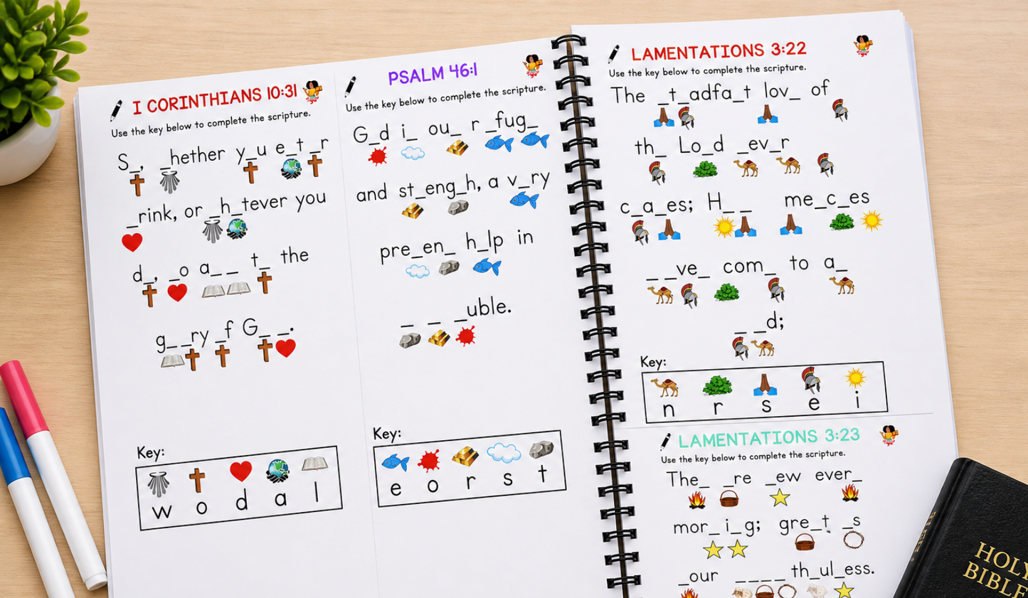 My Bible Buddy Workbook