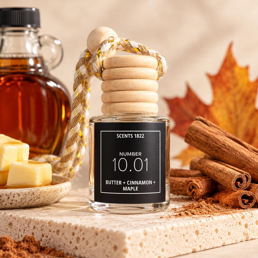 10.01 | Pumpkin Pecan Waffle Car Diffuser (Seasonal Fall Fragrance)