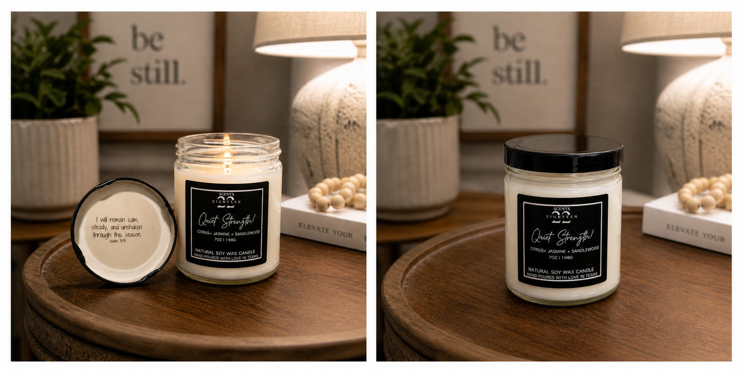 Quiet Strength - Affirmation Candle