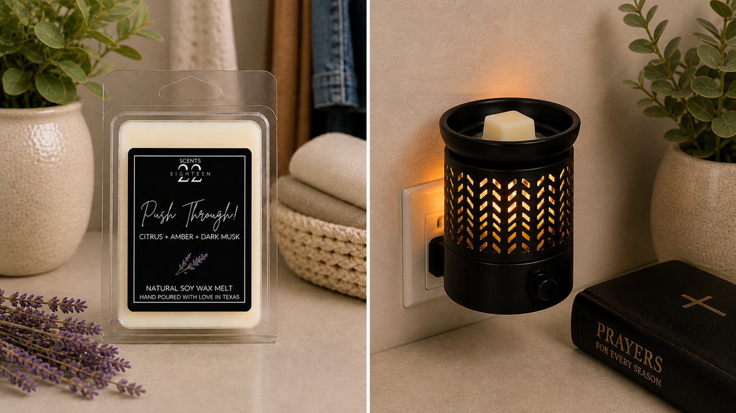 Push Through - Affirmation Wax Melt Collection