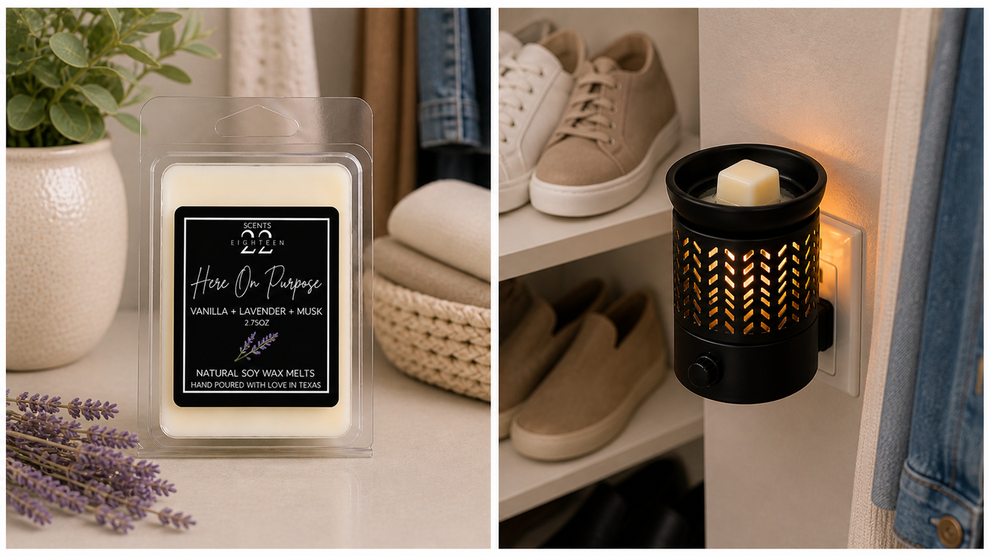 Here on Purpose - Affirmation Wax Melt Collection
