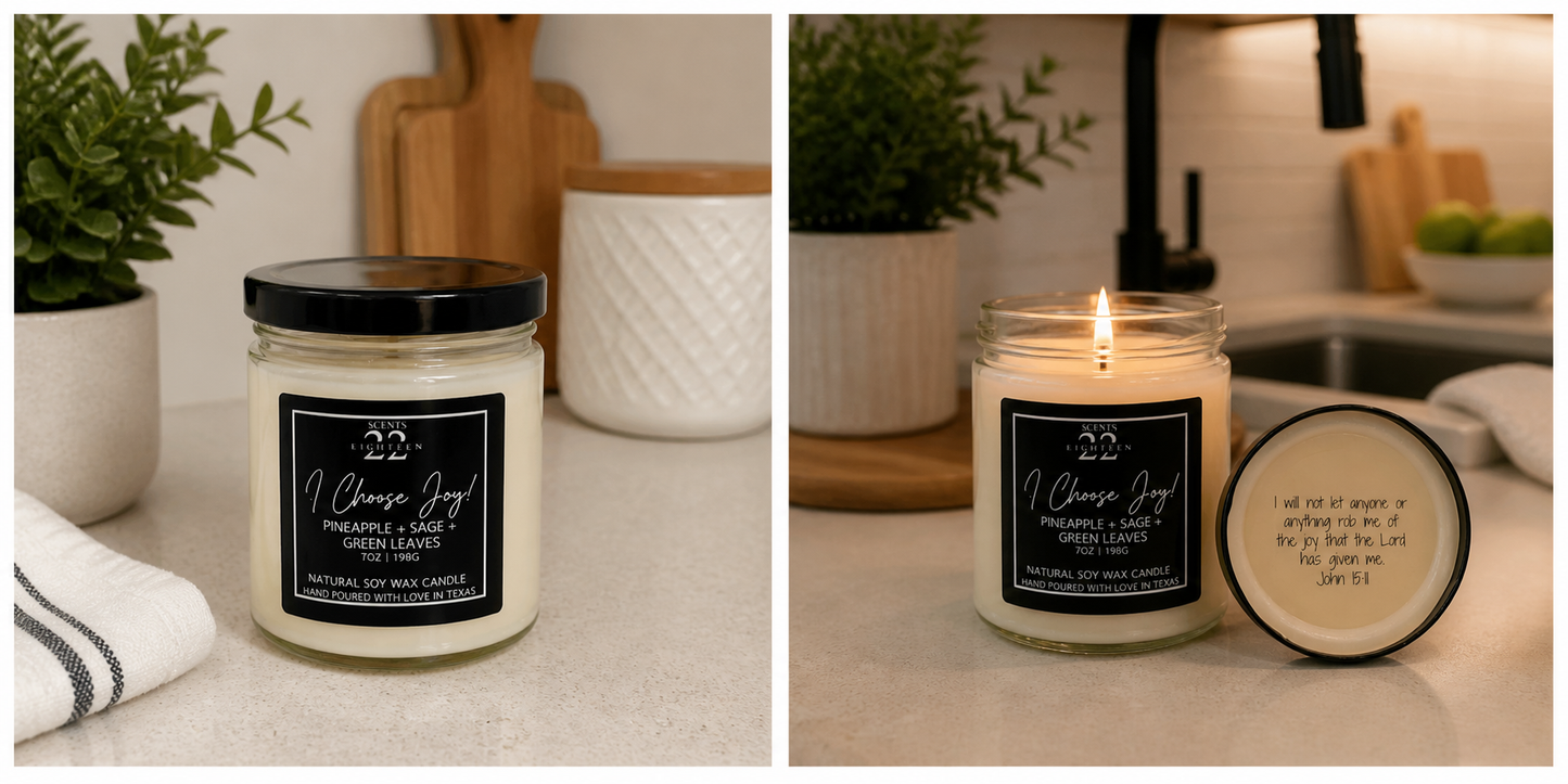 I Choose Joy - Affirmation Candle