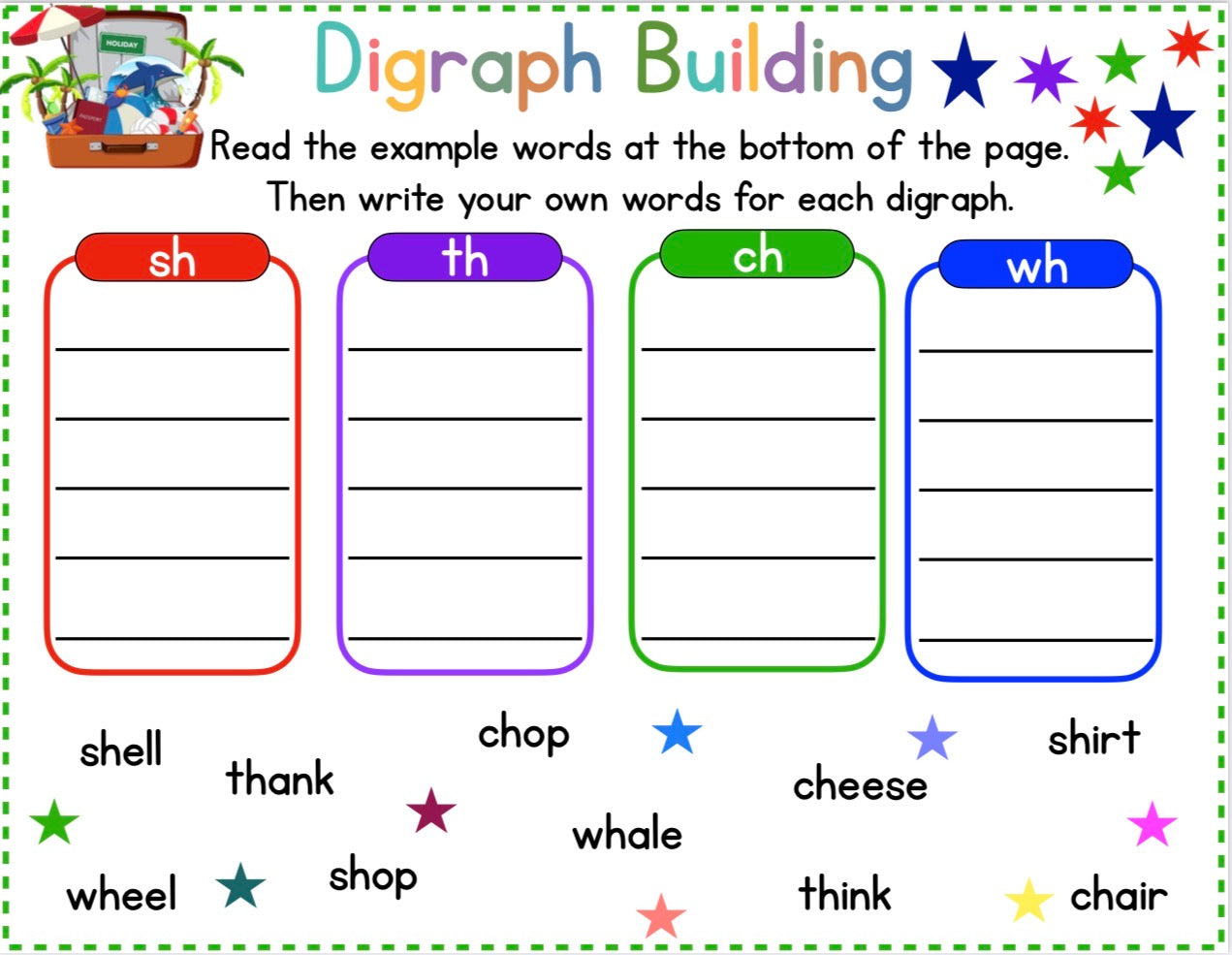 1st Grade Readiness | Summer Learning Mats