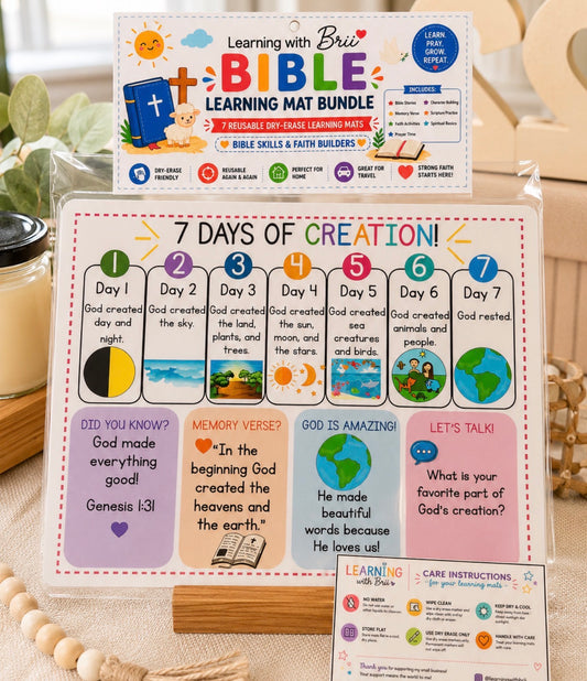 Bible Learning Mats