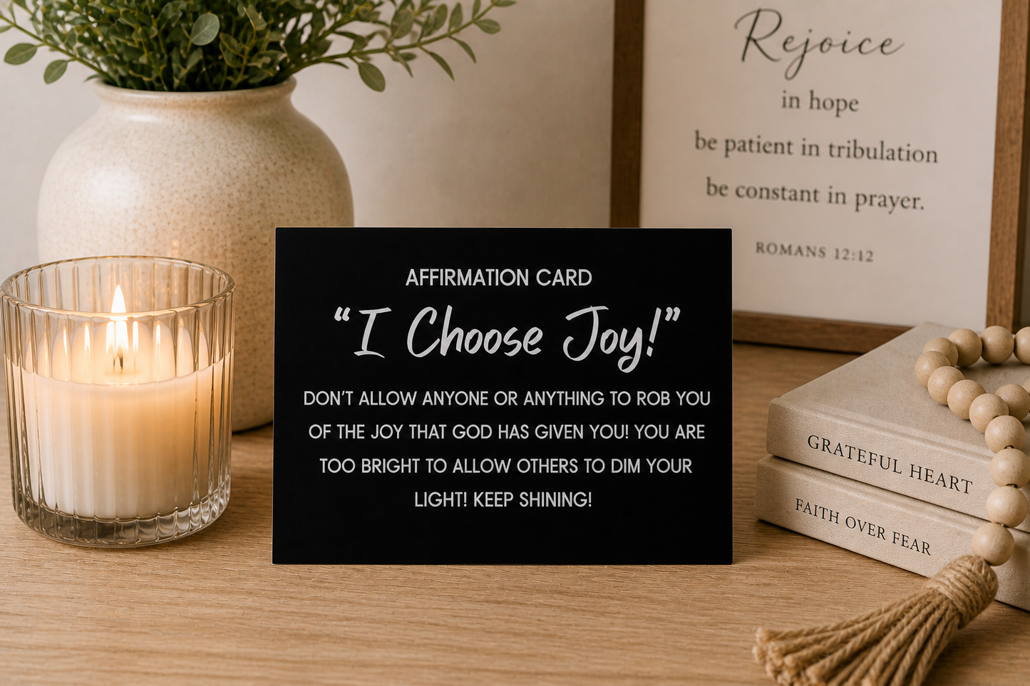 Daily Encouragement - Affirmation Cards