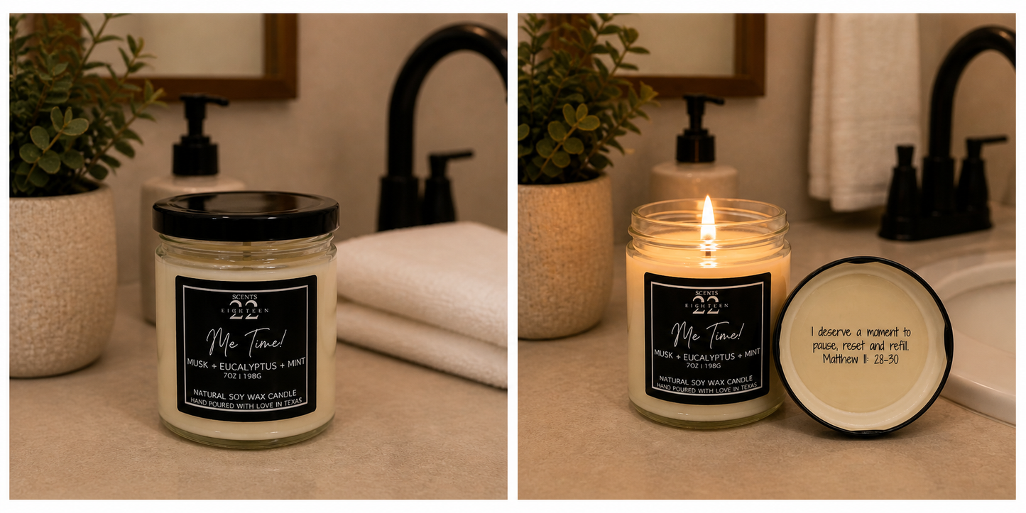 Me Time - Affirmation Candle