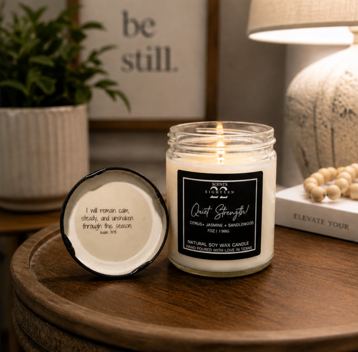 Quiet Strength - Affirmation Candle