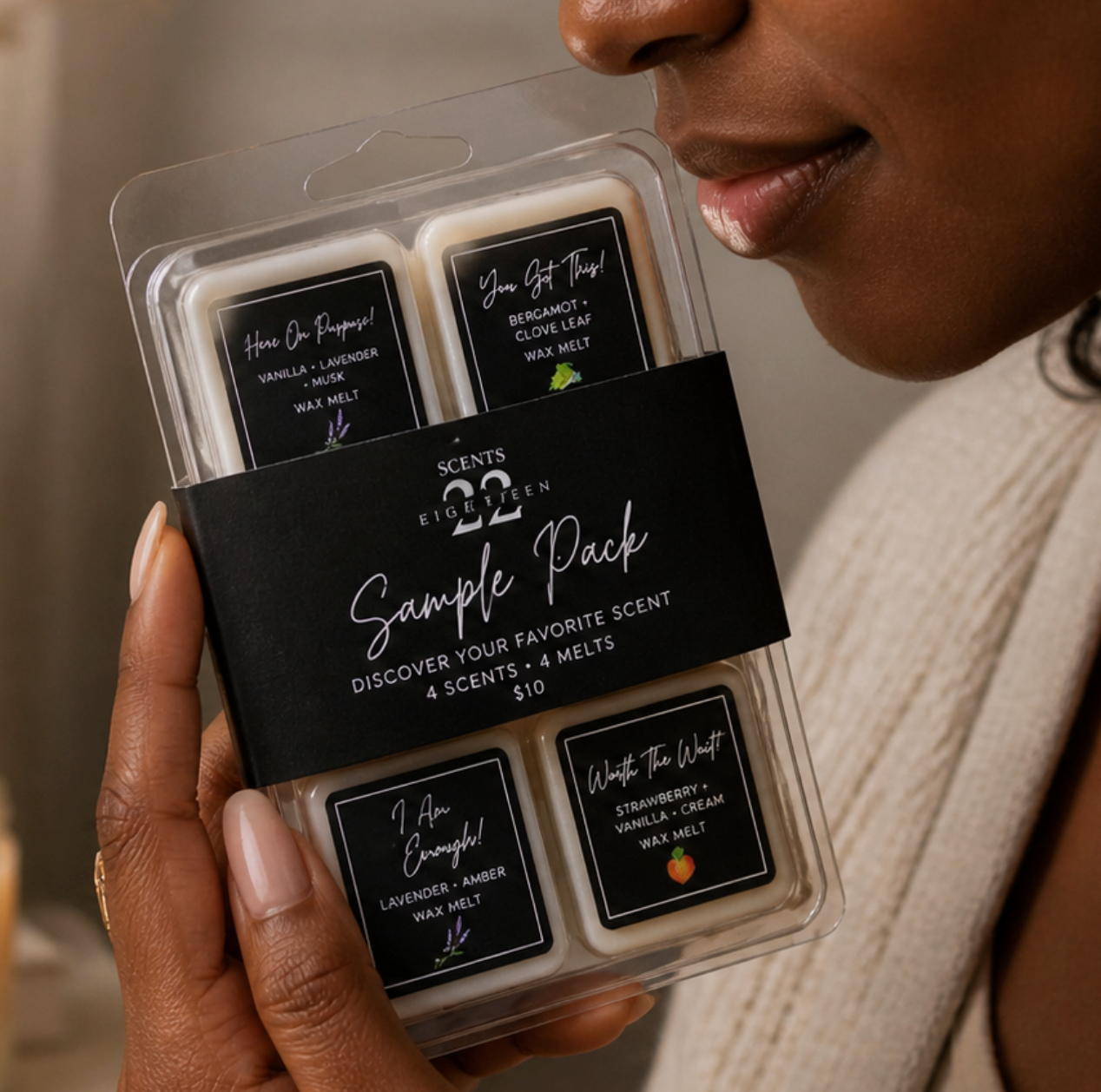 Curated Sample Pack (4) - Affirmation Wax Melt Collection