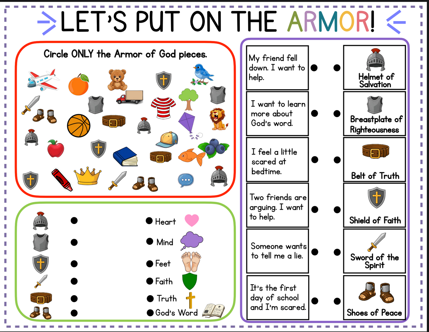 Bible Learning Mats