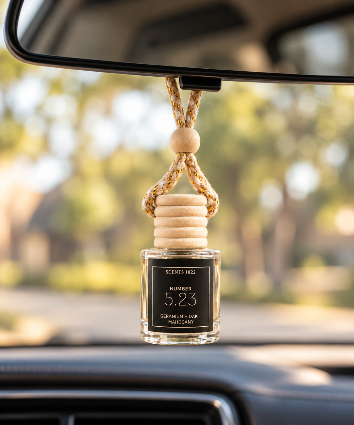 5.23 | Mahogany Teakwood Car Diffuser