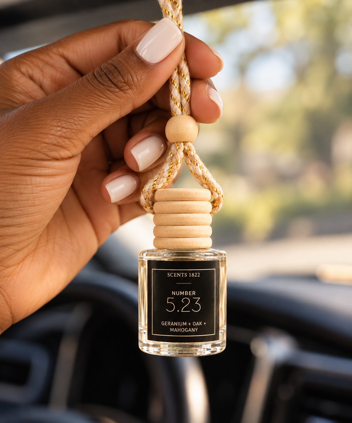 5.23 | Mahogany Teakwood Car Diffuser